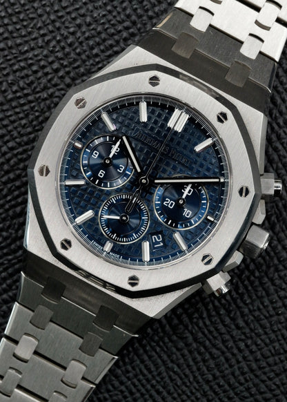 AP Royal Oak Chronograph 38mm 26715ST Blue