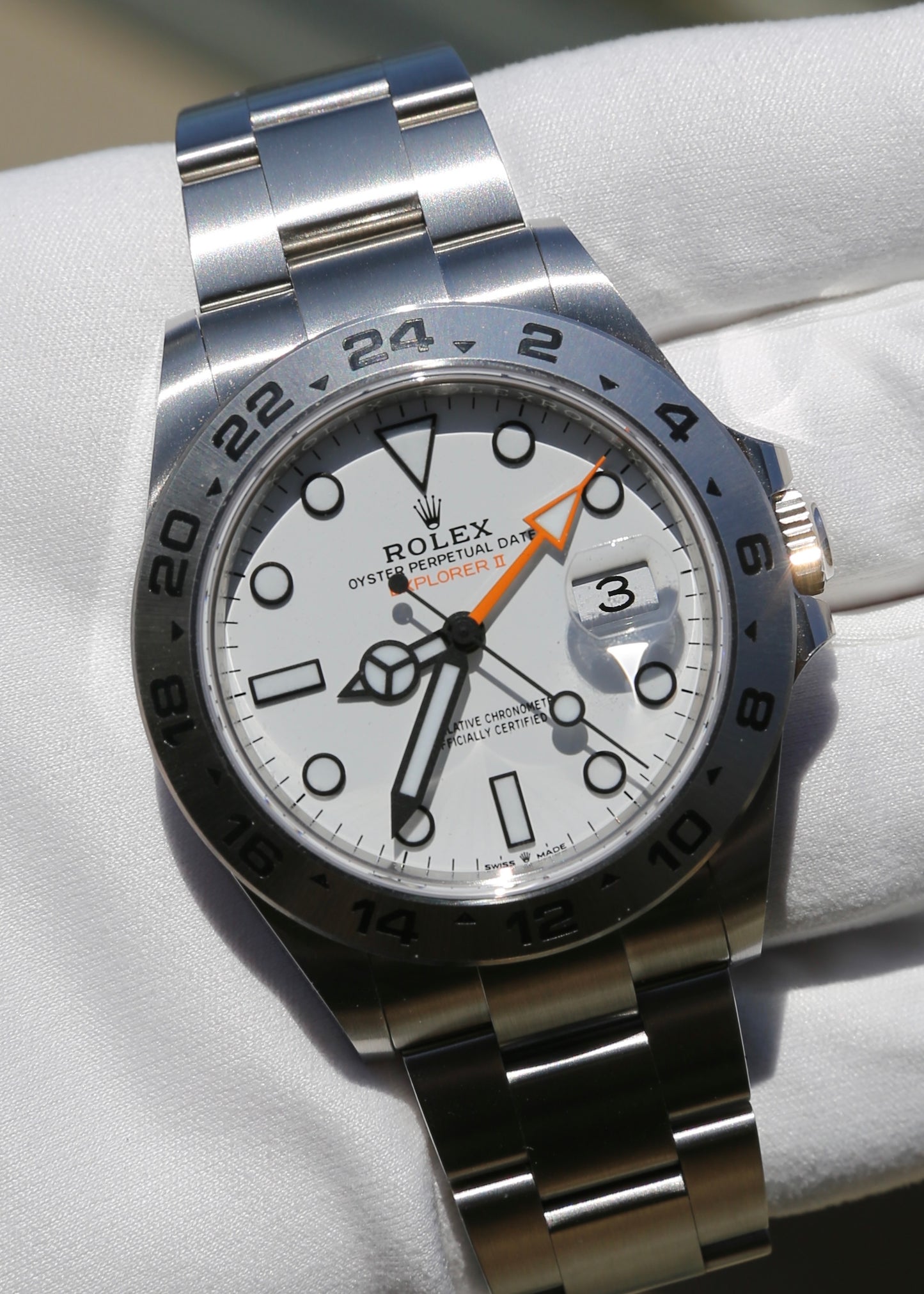 Rolex Explorer II White Dial 226570 "Polar"