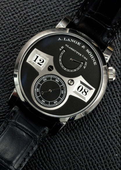 A. Lange & Sohne Zeitwerk 140.029 White Gold Upgraded Movement