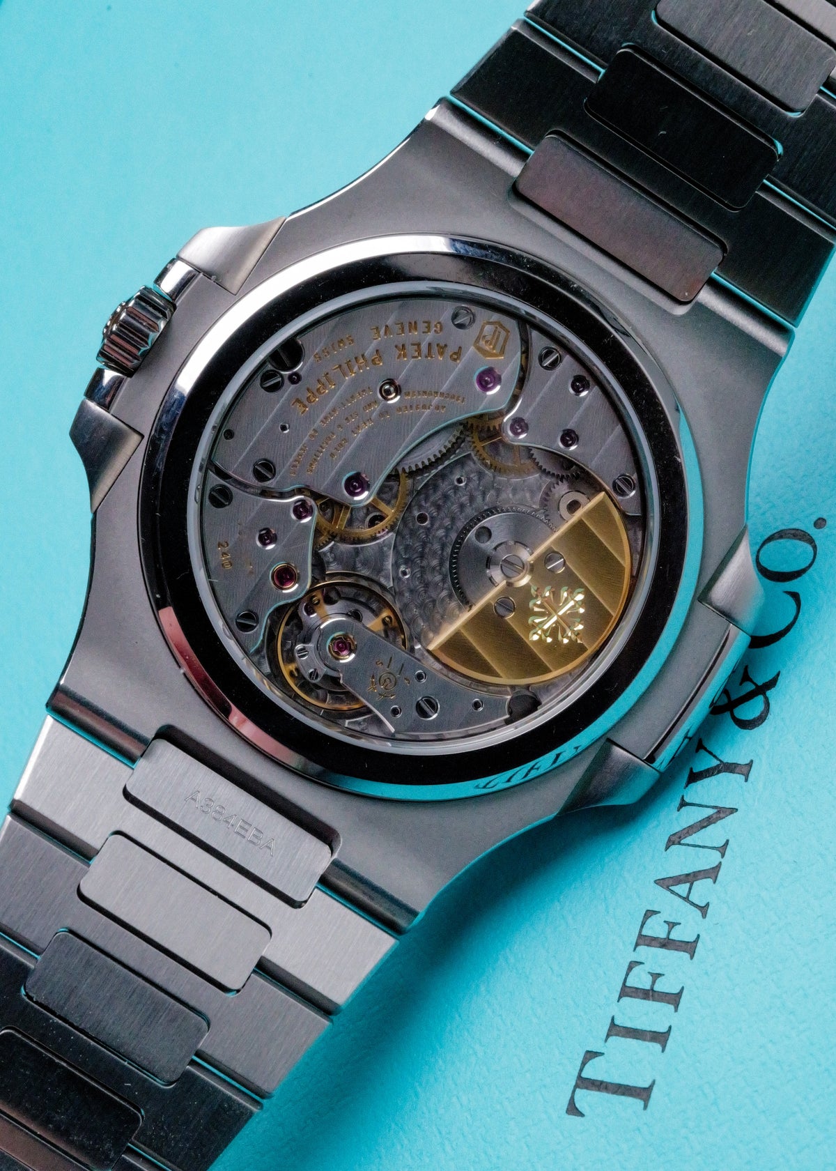 Patek Philippe Nautilus Moonphase 5712/1A Tiffany Stamped Dial