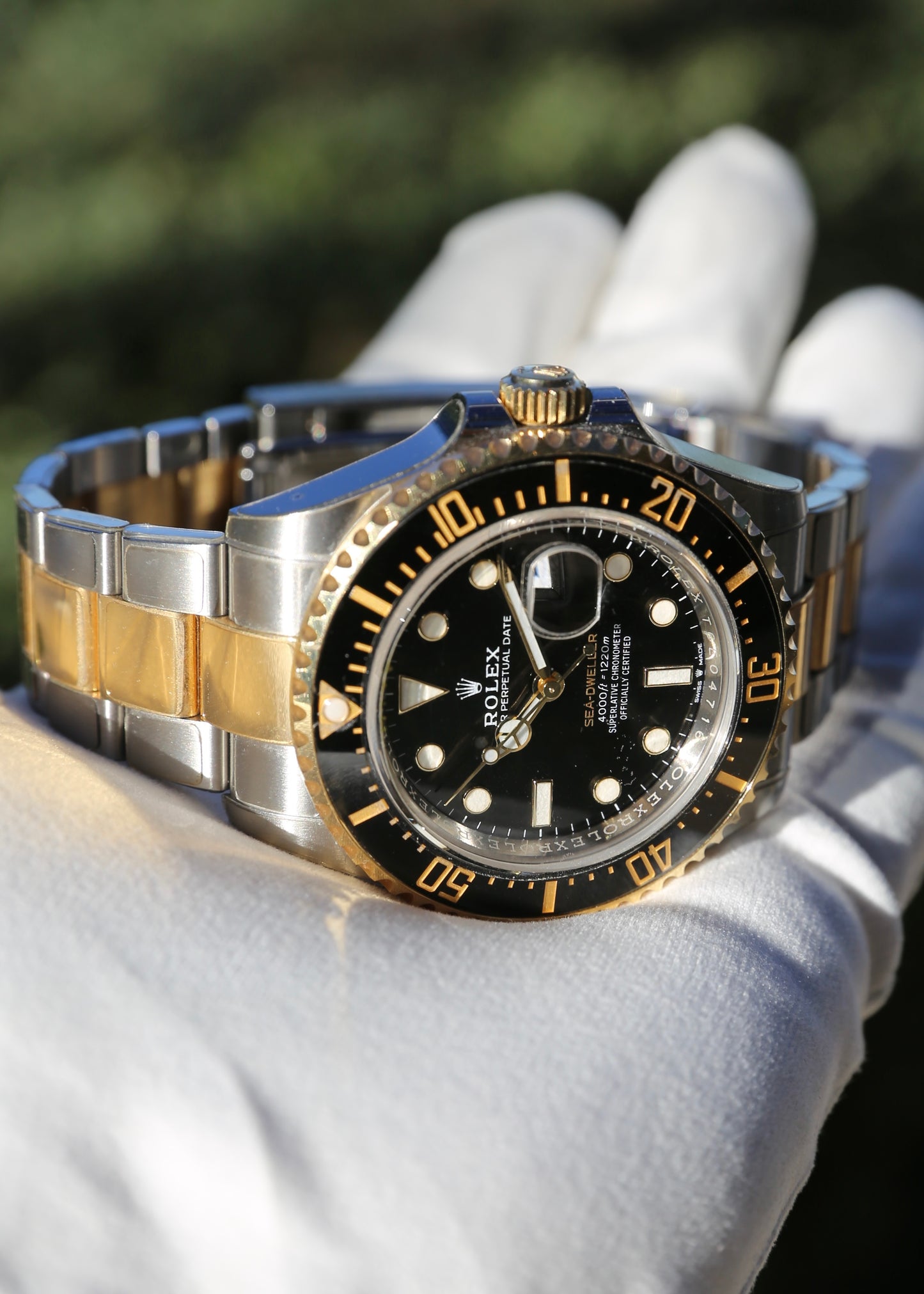 Rolex Sea Dweller 126603 Yellow Gold Two Tone