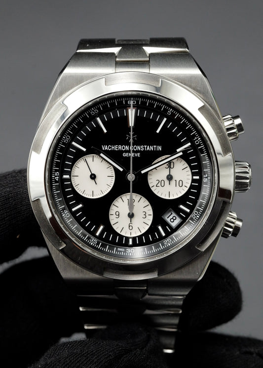 Vacheron Constantin Overseas Chronograph 5500V Black Panda Dial