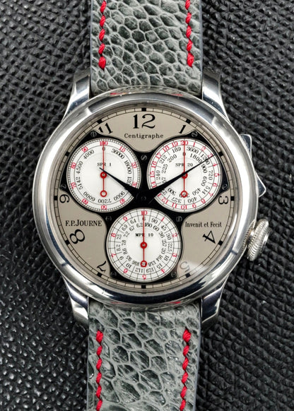 F.P. Journe Centigraphe Souverain 1/100th Second Chronograph Platinum Grey Dial