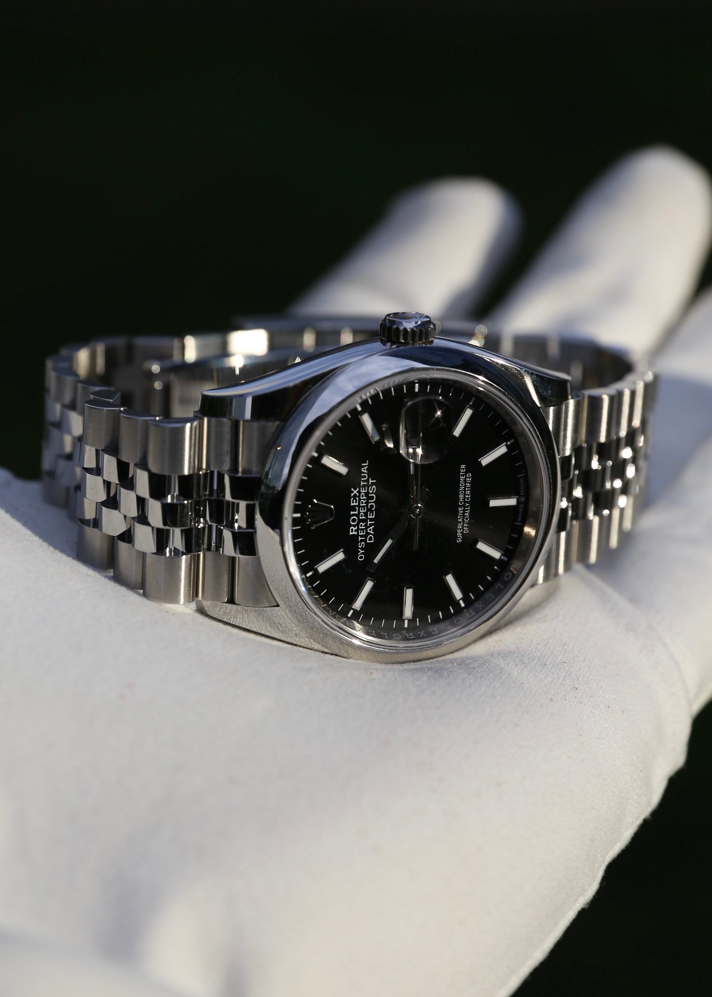 Rolex Datejust 36mm 126234 Black Dial Jubilee