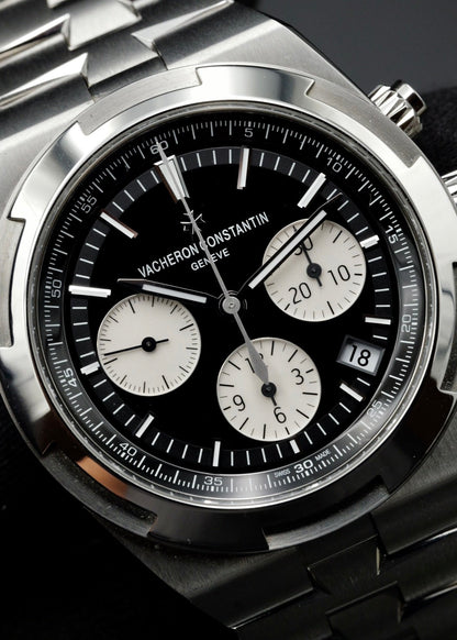 Vacheron Constantin Overseas Chronograph 5500V Black Panda Dial