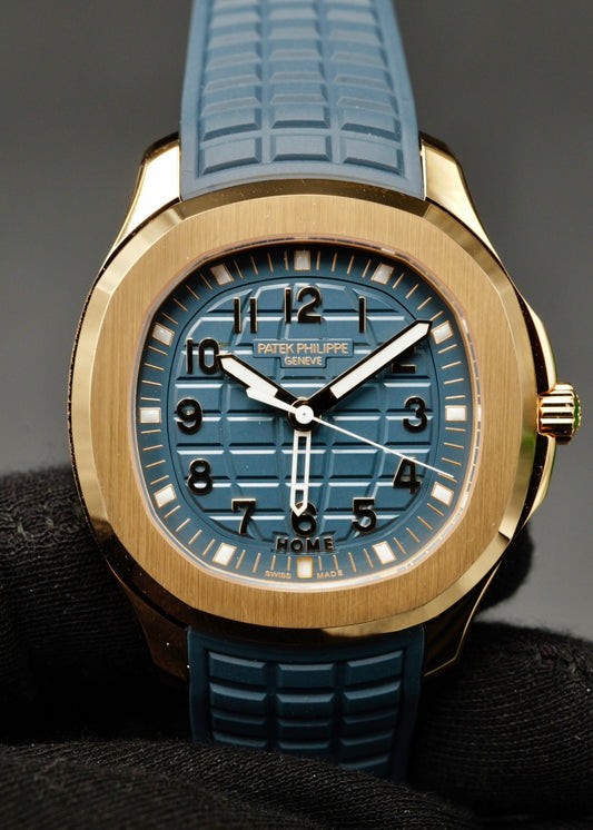 Patek Philippe Aquanaut Travel Time Quartz 5269R Rose Gold
