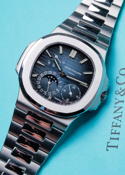 Patek Philippe Nautilus Moonphase 5712/1A Tiffany Stamped Dial