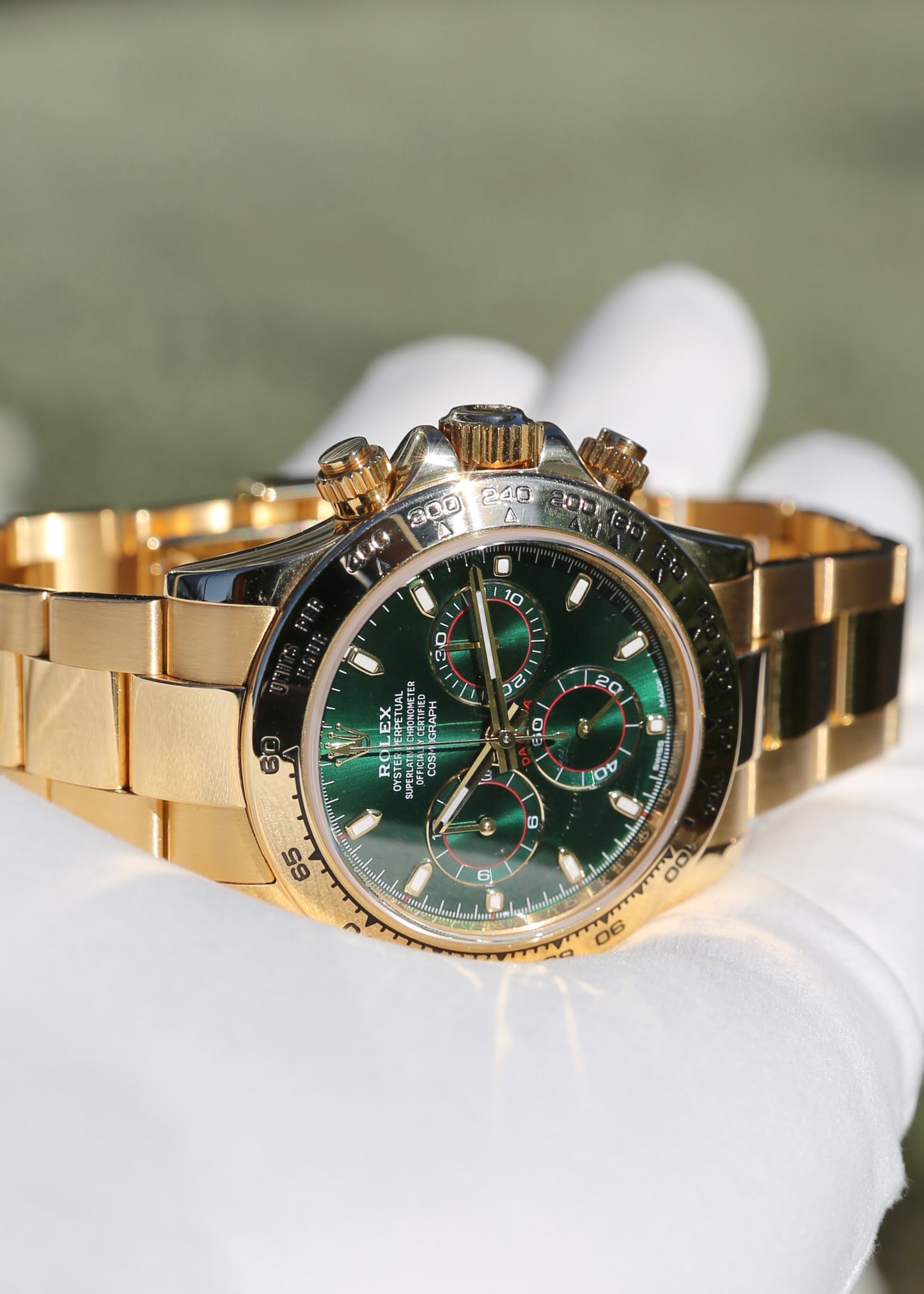 Rolex Daytona 116508 18K Yellow Gold “John Mayer”