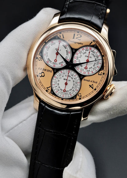 F.P. Journe Centigraphe Souverain Rose Gold Salmon Dial