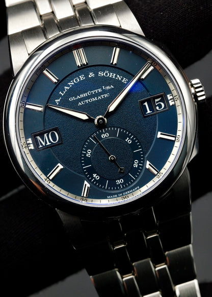 A. Lange & Sohne Odysseus 363.179 Stainless Steel Blue Dial