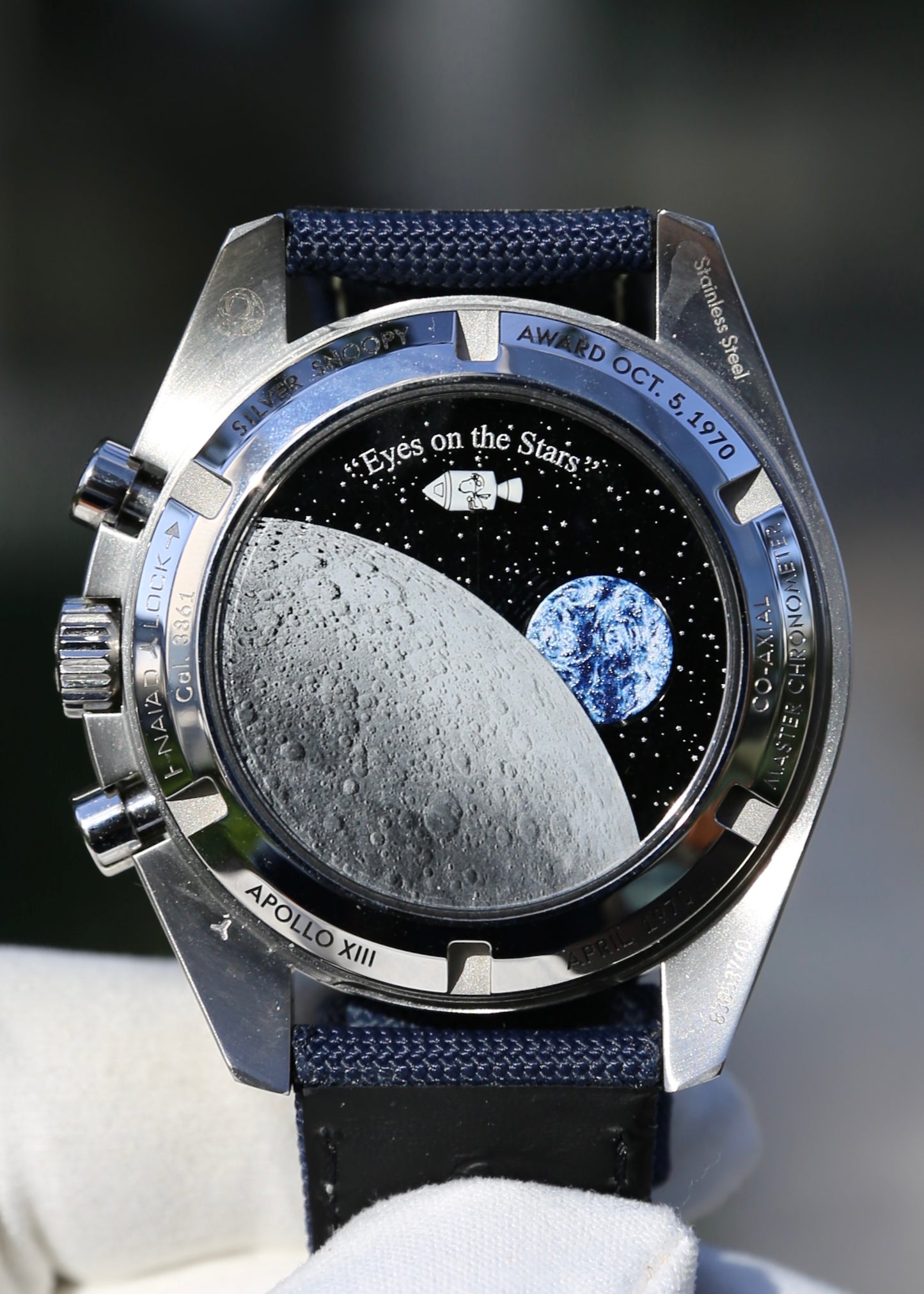 Omega Speedmaster Moonwatch Anniversary Series Silver Snoopy Award 310.32.42.50.02.001