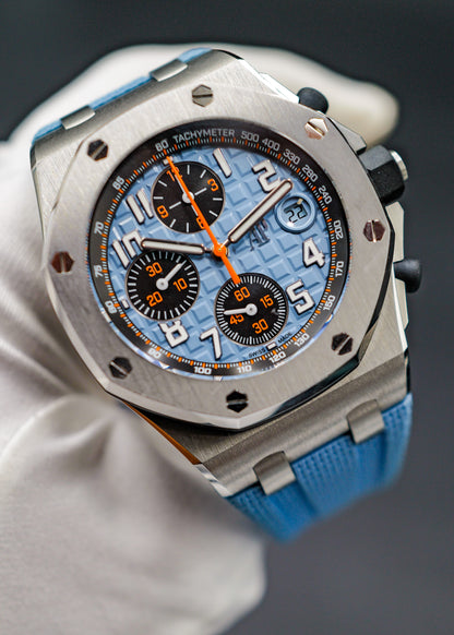 AP Royal Oak Offshore Chronograph 42mm 26238ST Gulf Blue