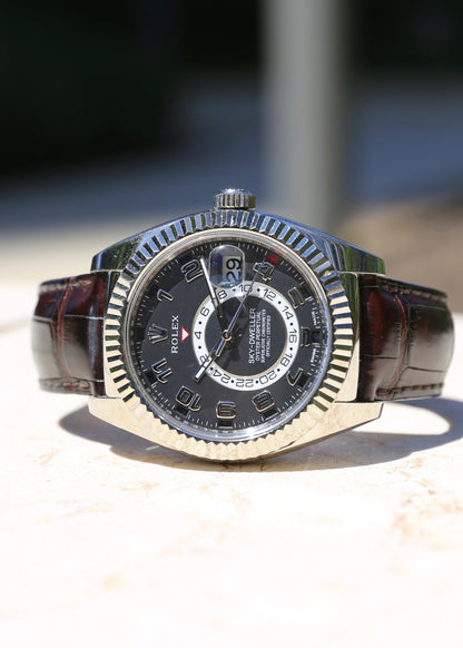 Rolex Sky Dweller 18K White Gold 326139