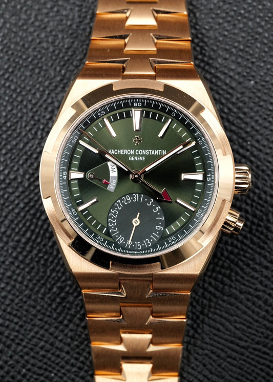 Vacheron Constantin Overseas Dual Time 7920V Rose Gold Green Dial