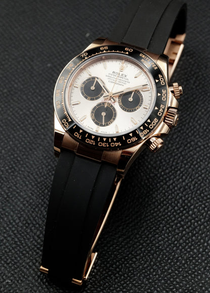 Rolex Daytona 126515LN Sundust Rose Gold Oysterflex
