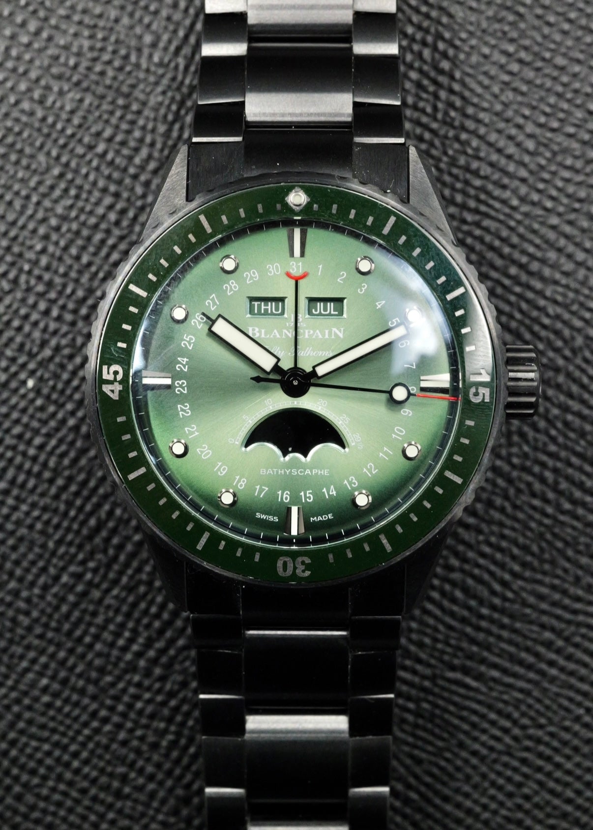 Blancpain Fifty Fathoms Bathyscaphe Complete Calendar 5054 0153 B52A
