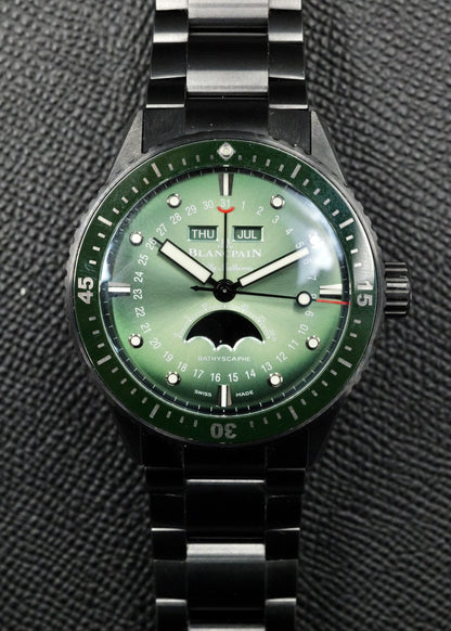 Blancpain Fifty Fathoms Bathyscaphe Complete Calendar 5054 0153 B52A