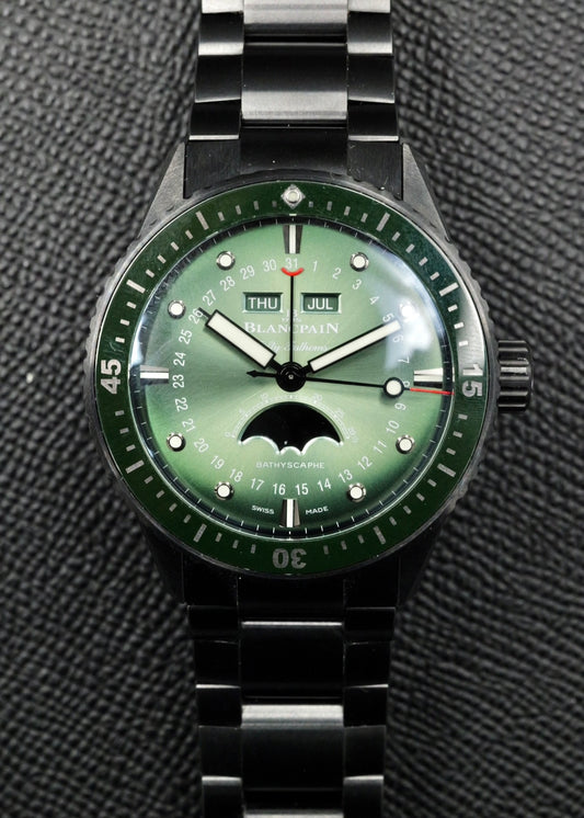 Blancpain Fifty Fathoms Bathyscaphe Complete Calendar 5054 0153 B52A