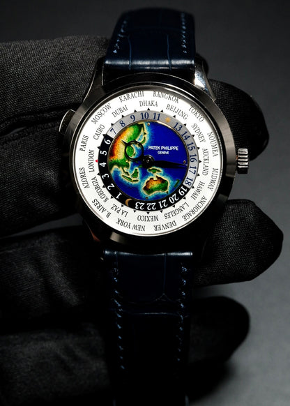 Patek Philippe World Time 5231G Rare Handcrafts Enamel Dial