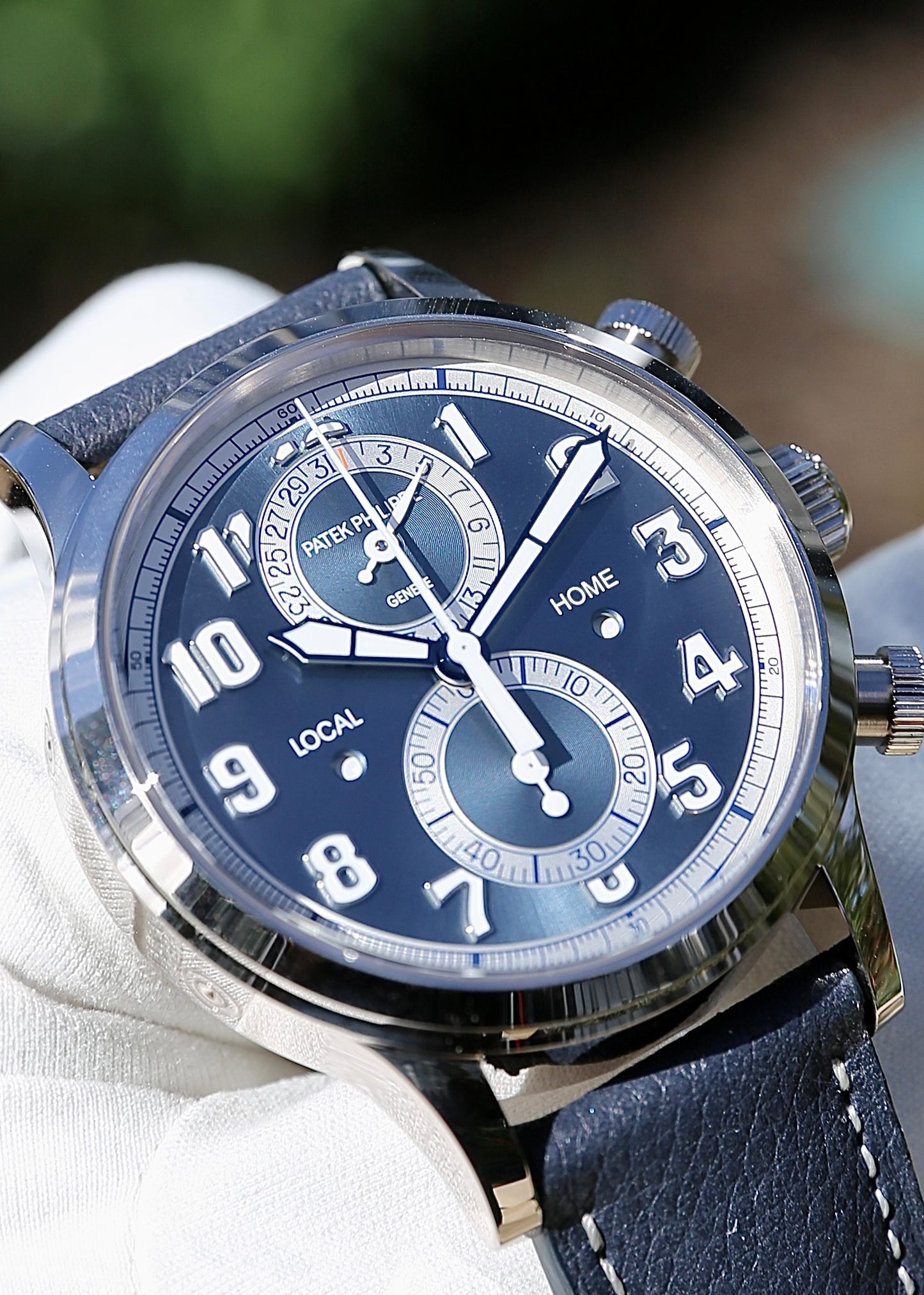 Patek Philippe Calatrava Pilot Travel Time Chronograph 5924G