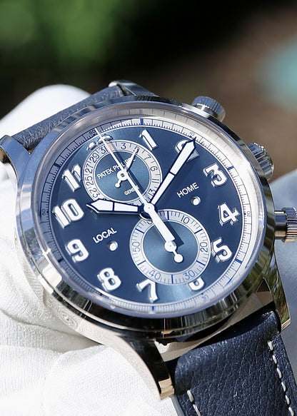 Patek Philippe Calatrava Pilot Travel Time Chronograph 5924G