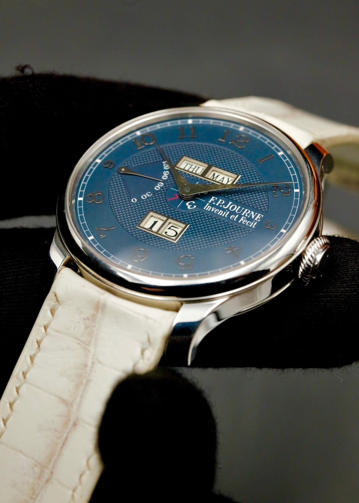 F.P. Journe Quantieme Perpetuel Boutique Edition Blue Dial Platinum 40mm