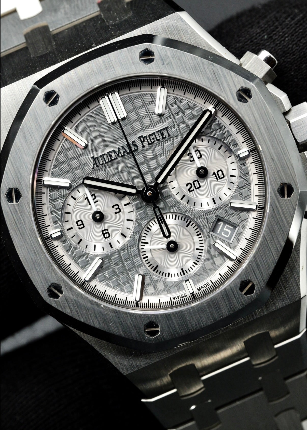 AP Royal Oak Chronograph 38mm 26715ST Grey