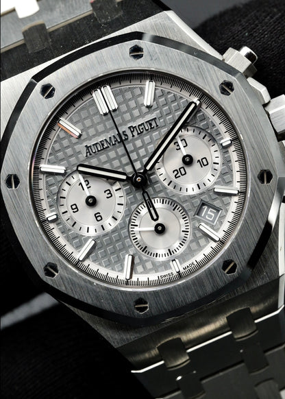 AP Royal Oak Chronograph 38mm 26715ST Grey