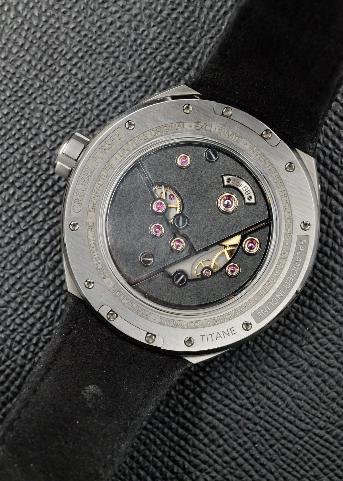 Greubel Forsey Balancier Convexe S2 Grey Titanium 1/88 Limited Edition