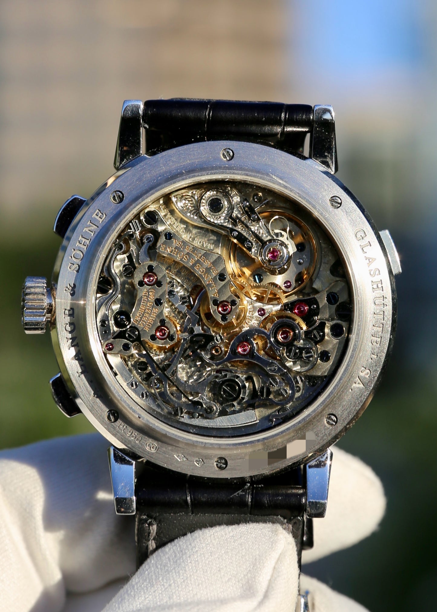 A. Lange & Sohne Datograph Up/Down Platinum 405.035