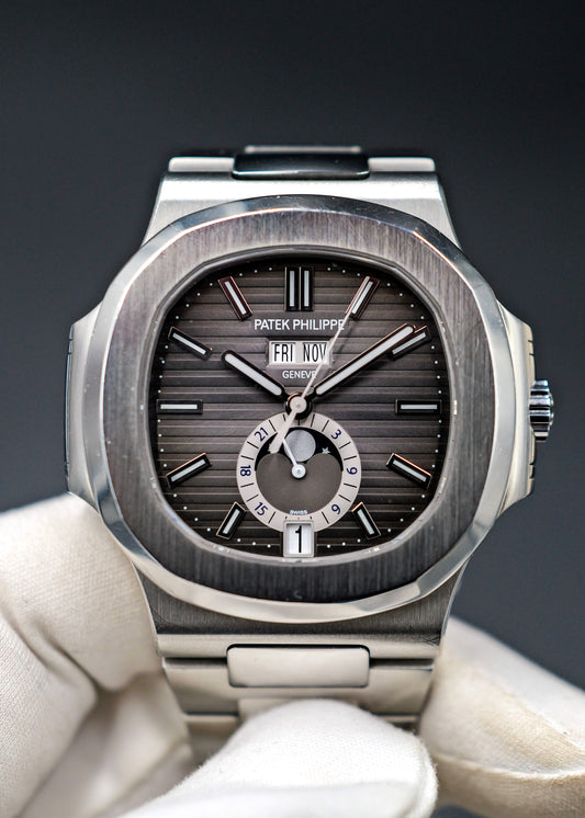 Patek Philippe Nautilus 5726/1A Annual Calendar Grey Dial