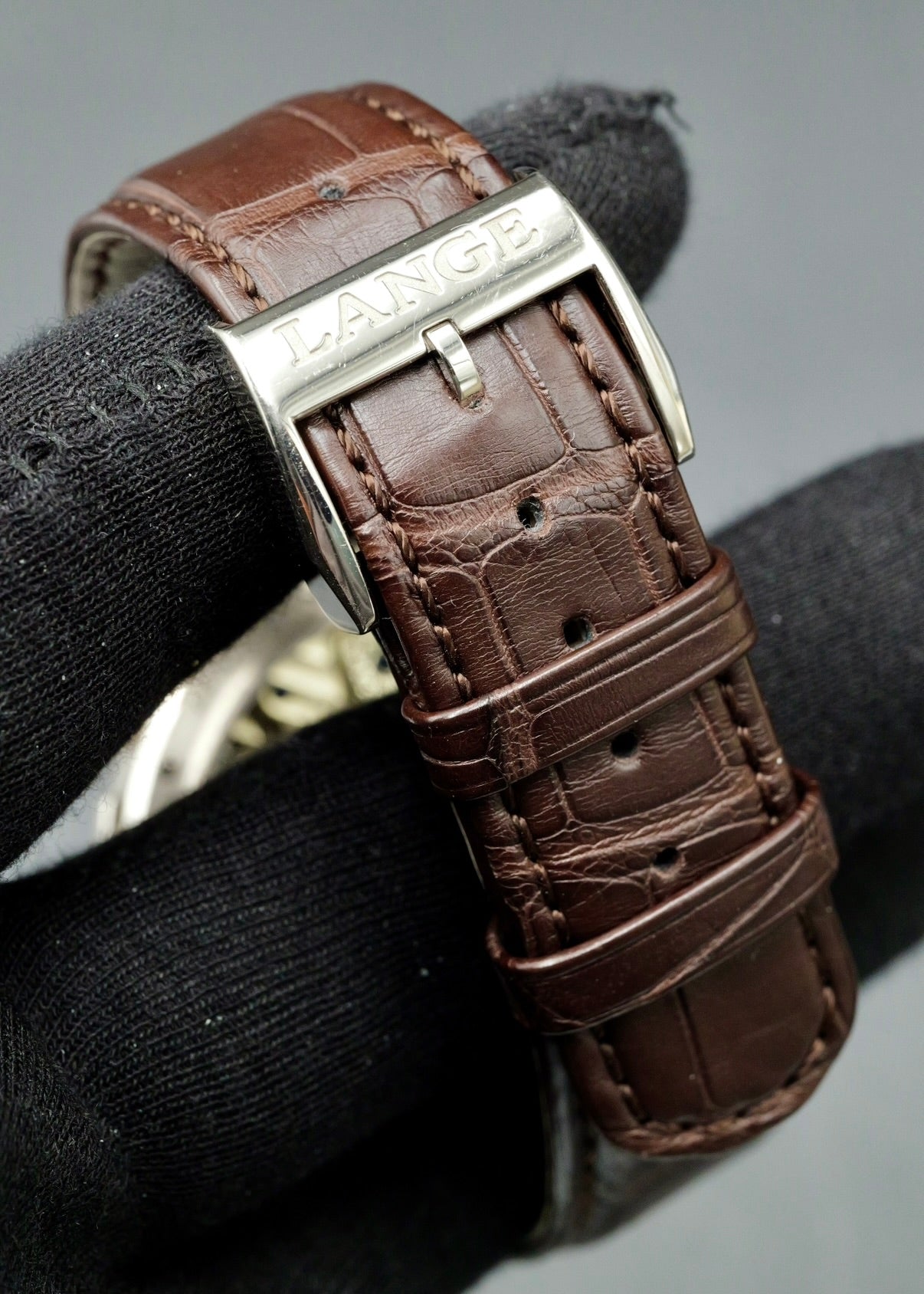 A. Lange & Sohne Lange 1 Time Zone White Gold 136.029