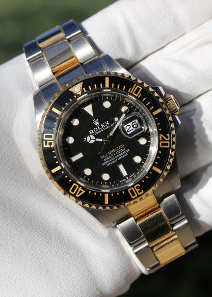 Rolex Sea Dweller 126603 Yellow Gold Two Tone