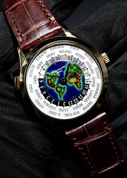 Patek Philippe World Time 5231J Rare Handcrafts Enamel Dial
