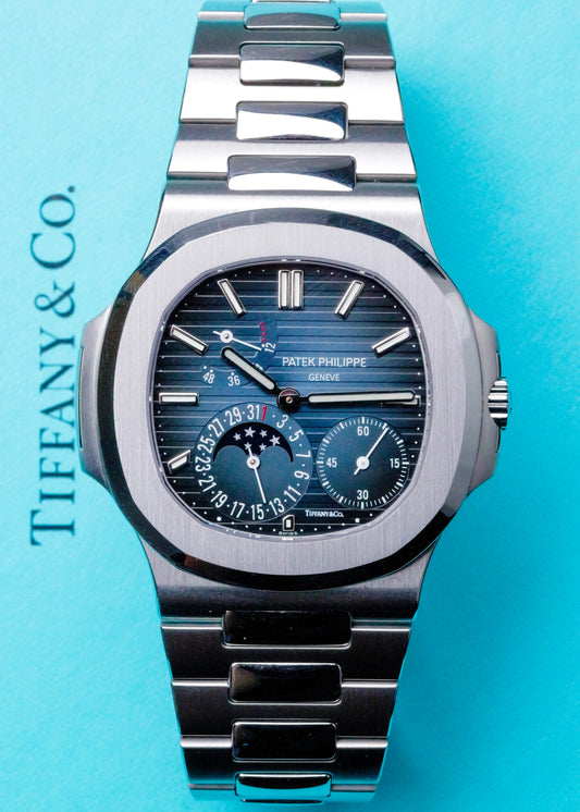 Patek Philippe Nautilus Moonphase 5712/1A Tiffany Stamped Dial