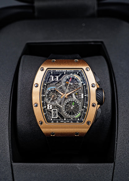 Richard Mille RM72-01 Lifestyle Flyback Chronograph Rose Gold