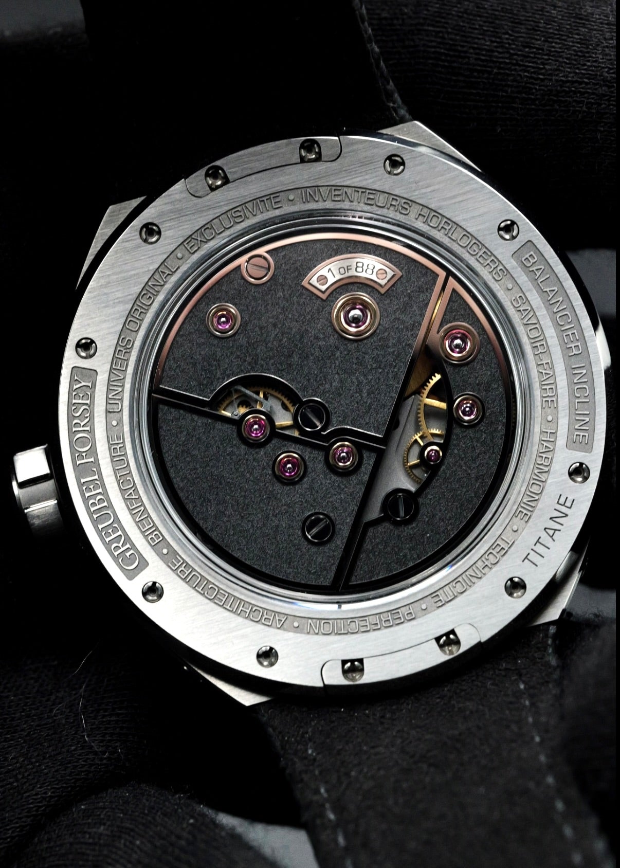 Greubel Forsey Balancier Convexe S2 Grey Titanium 1/88 Limited Edition