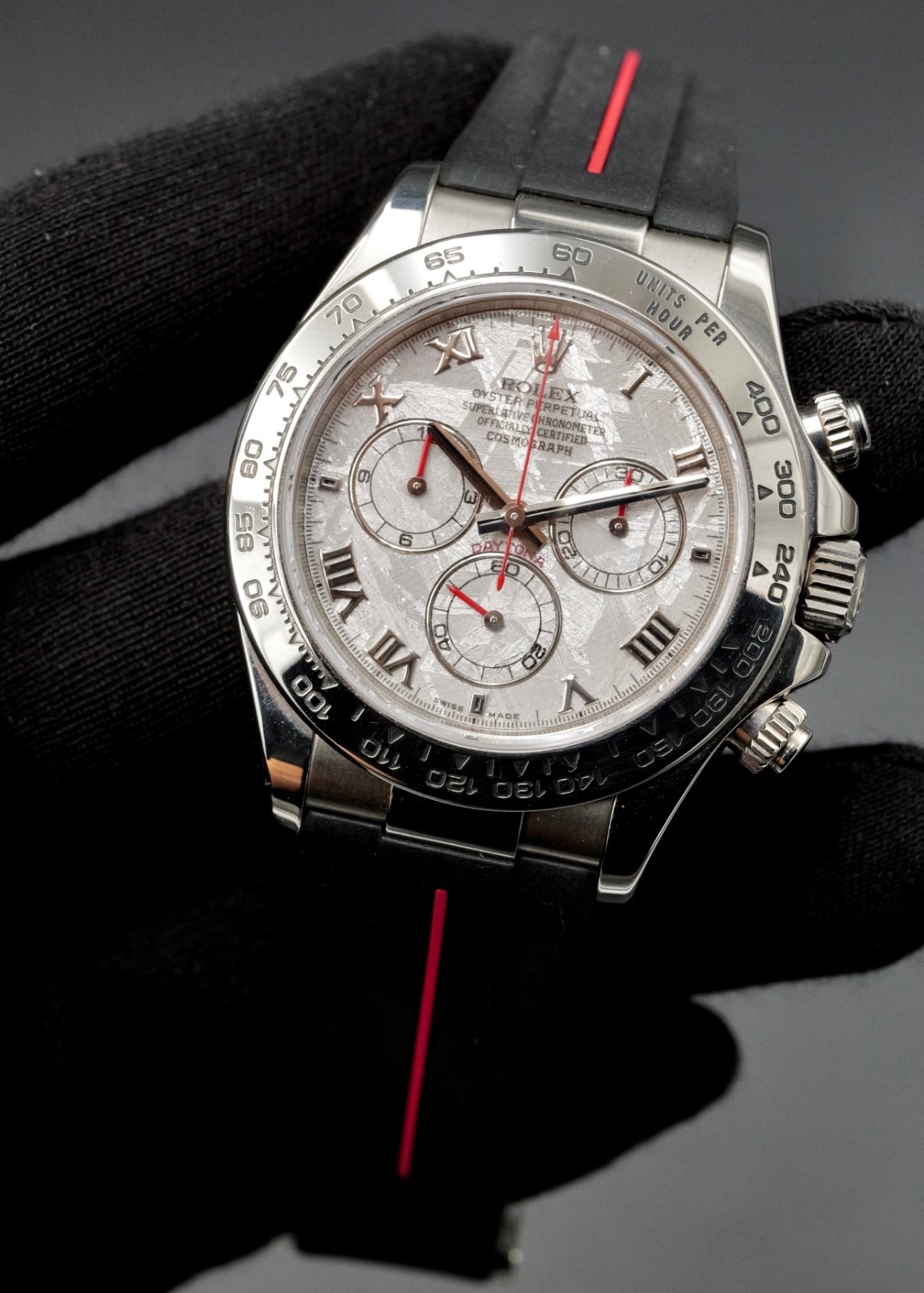 Rolex Daytona 116519 White Gold Meteorite