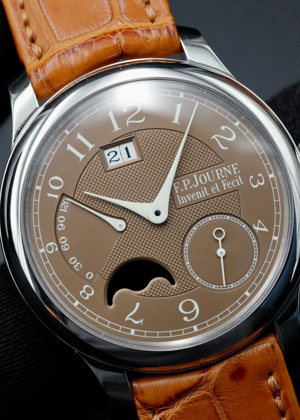 F.P. Journe Automatique Lune Havana Platinum