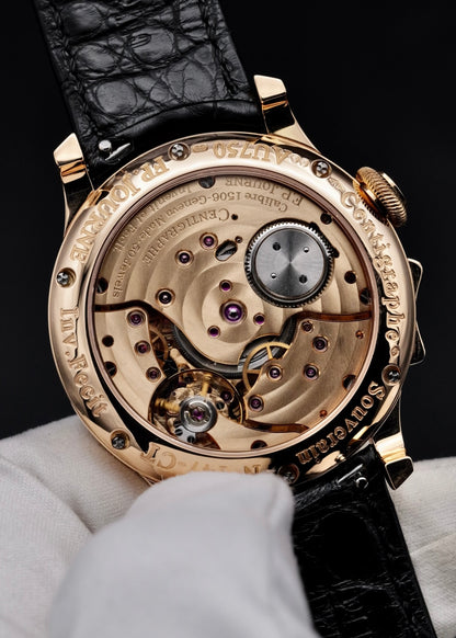 F.P. Journe Centigraphe Souverain Rose Gold Salmon Dial