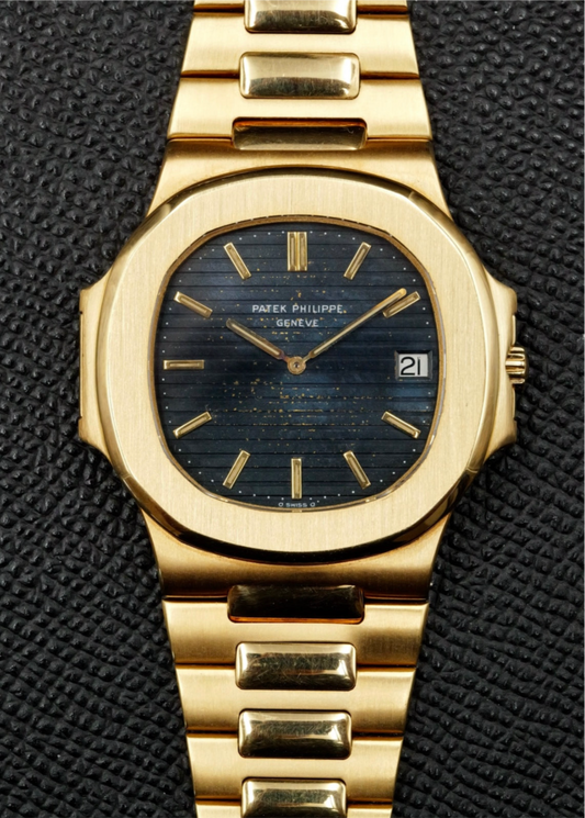 Patek Philippe Nautilus 3700/11J "Jumbo" Yellow Gold Rare Second Series