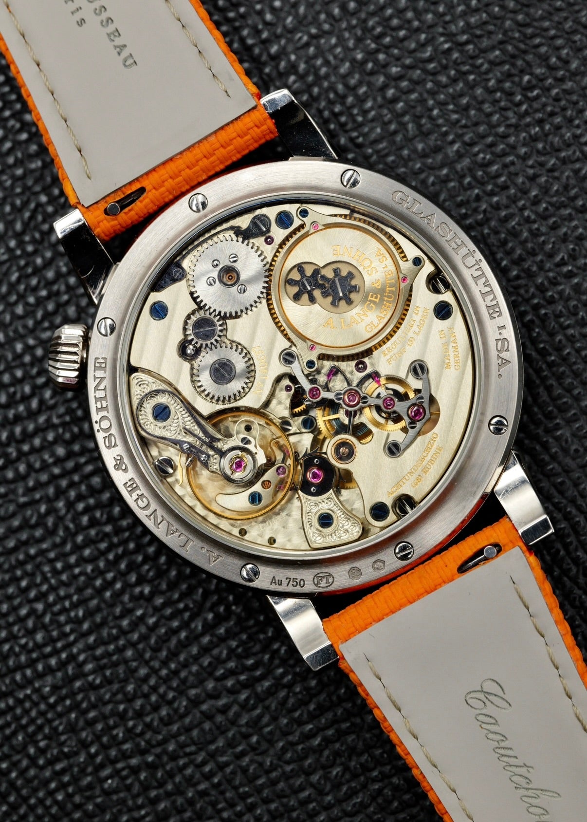 A. Lange & Sohne Zeitwerk 140.029 White Gold Upgraded Movement
