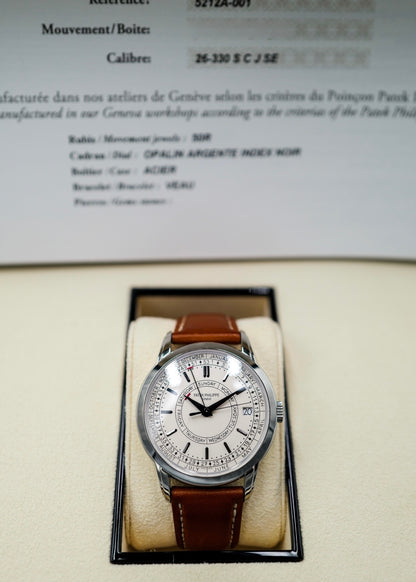 Patek Philippe Calatrava Weekly Calendar 5212A Stainless Steel