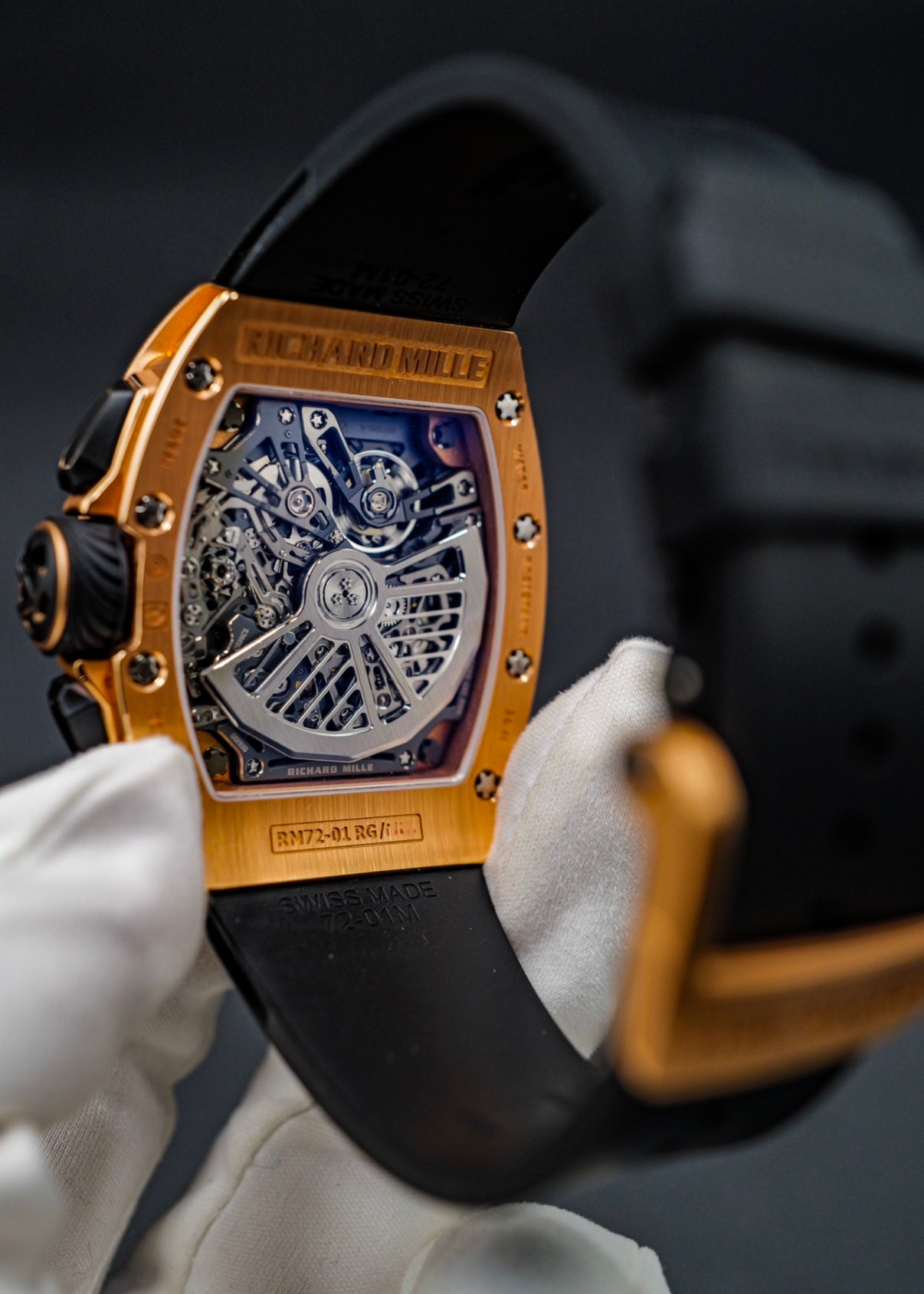 Richard Mille RM72-01 Lifestyle Flyback Chronograph Rose Gold