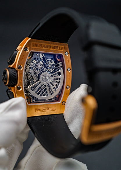 Richard Mille RM72-01 Lifestyle Flyback Chronograph Rose Gold
