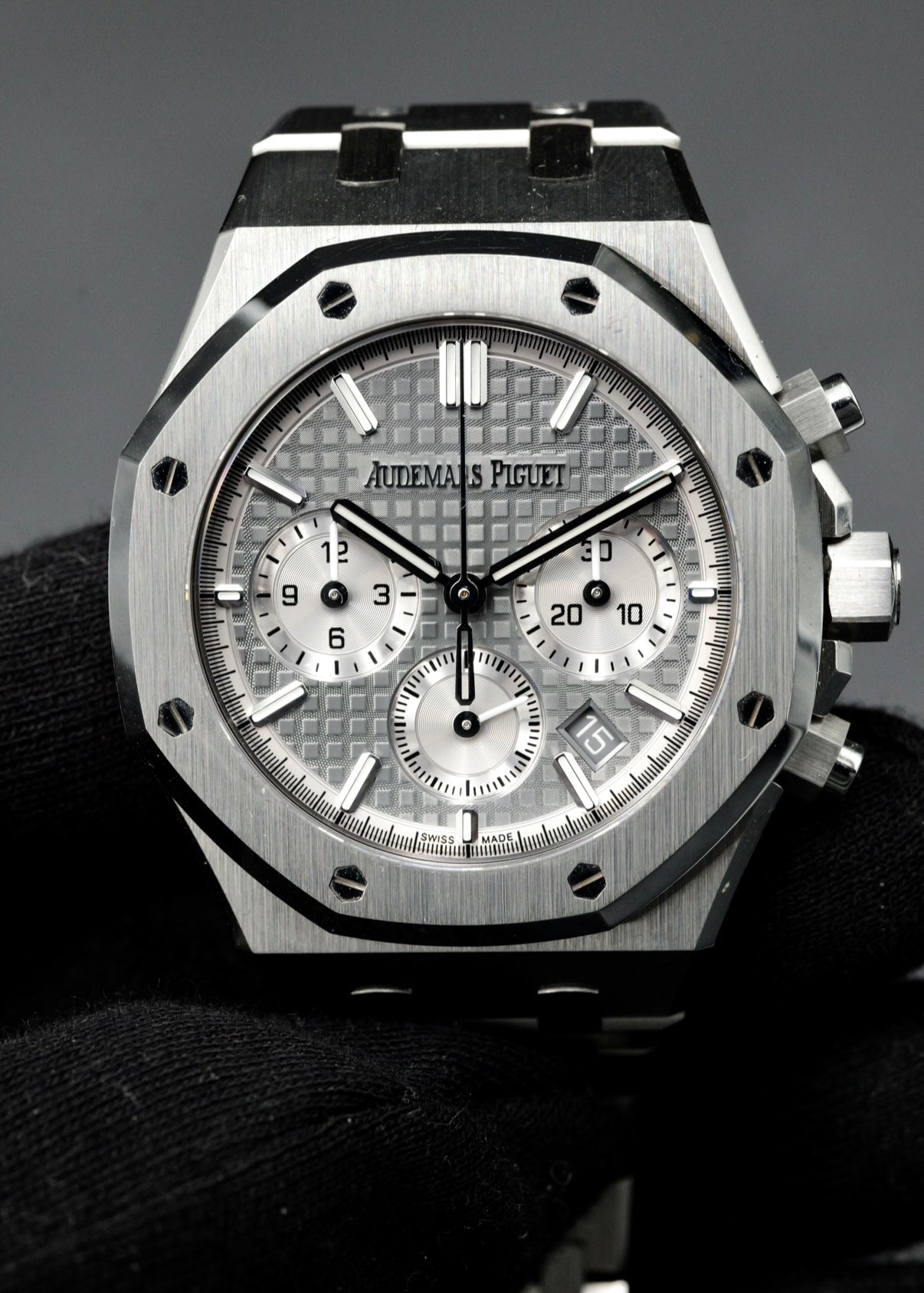 AP Royal Oak Chronograph 38mm 26715ST Grey