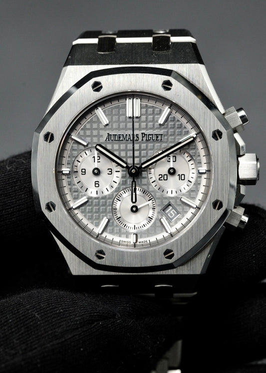 AP Royal Oak Chronograph 38mm 26715ST Grey