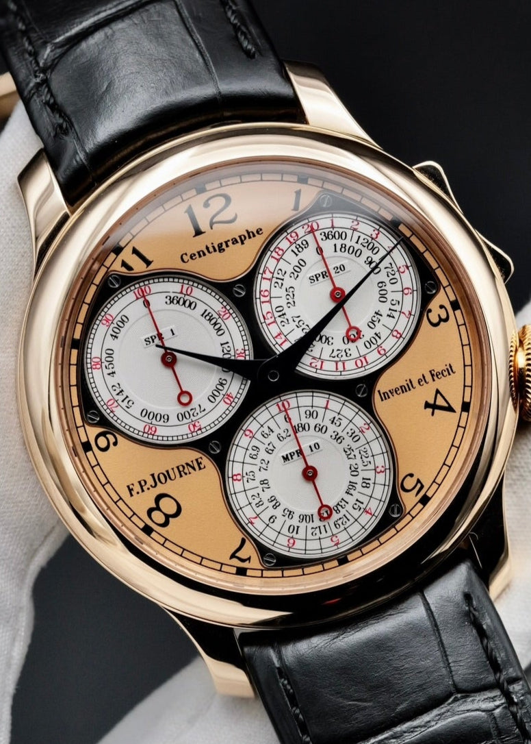 F.P. Journe Centigraphe Souverain Rose Gold Salmon Dial