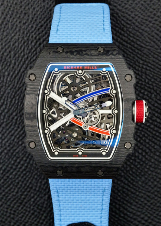 Richard Mille RM67-02 France Sebastien Ogier Black Carbon TPT