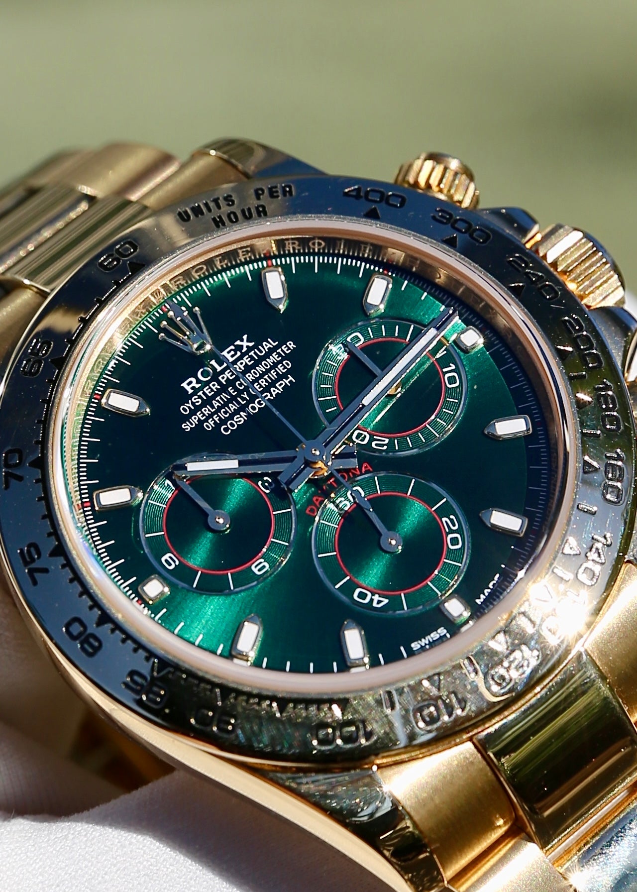 Rolex Daytona 116508 18K Yellow Gold “John Mayer”